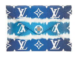 Louis Vuitton Medium Kirigami Pochette, Canvas,Blue Escale Mono,SN1200,3*